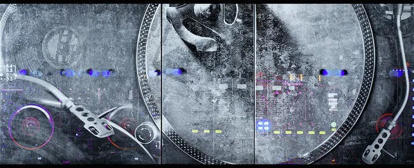 Dj Vision Mix - Art Print