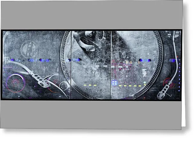 Dj Vision Mix - Greeting Card