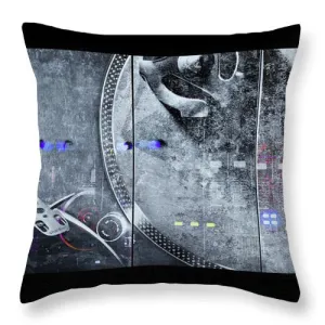 Dj Vision Mix - Throw Pillow