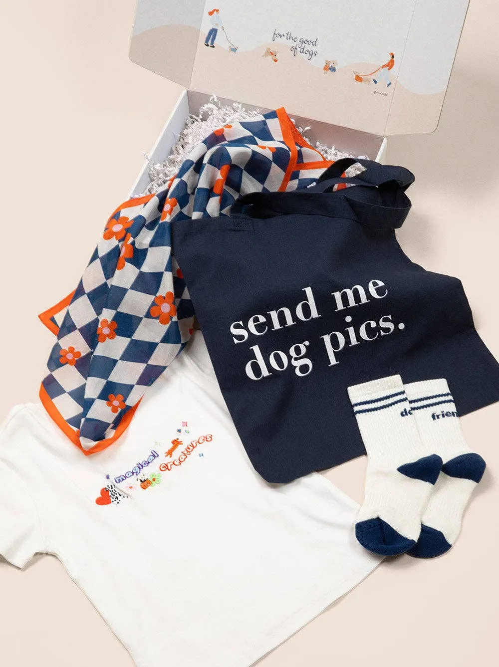 Dog Friendly Sock - Navy