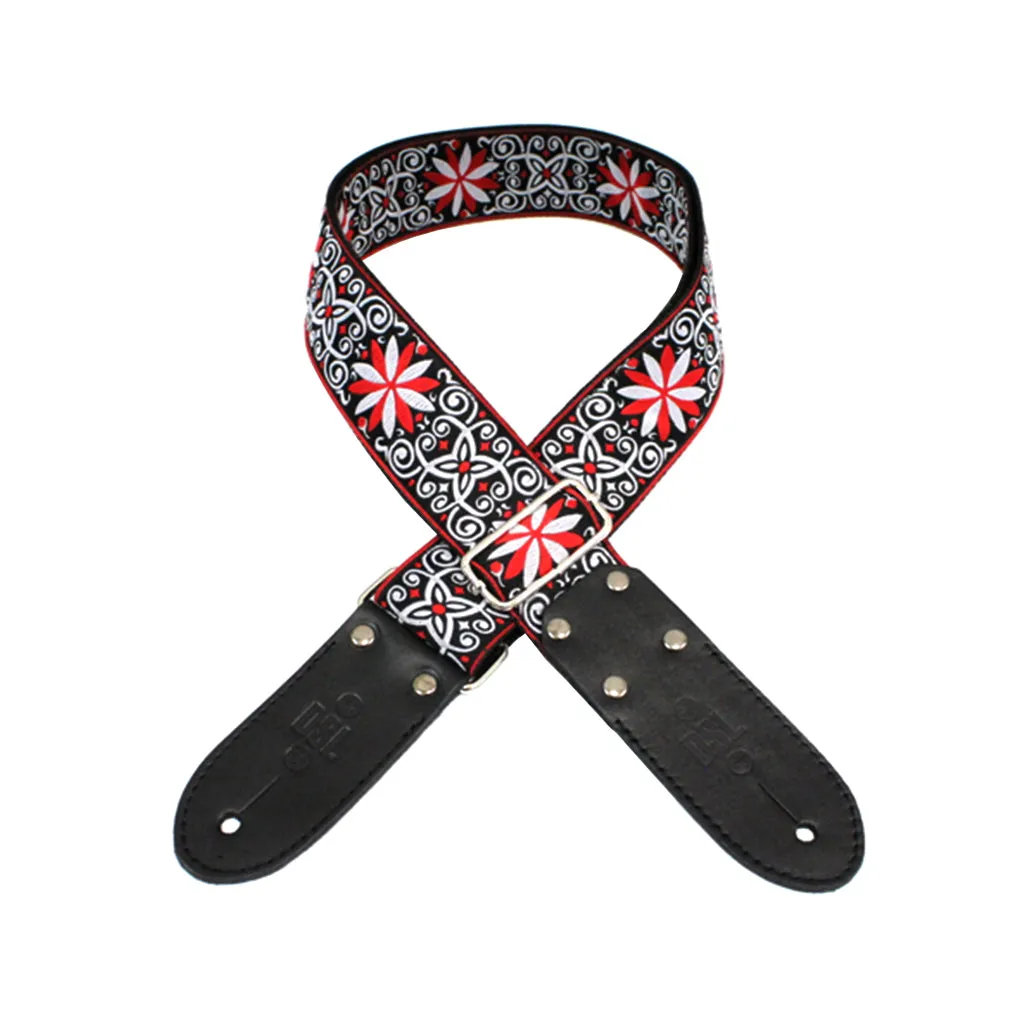 DSL JAC20-REDANGEL Strap 2" Jacquard Weave Red Angel