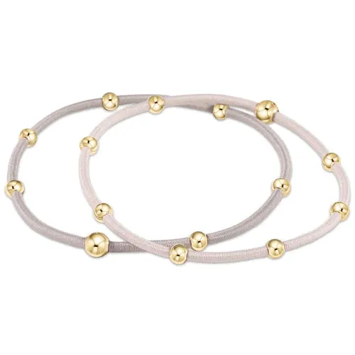 E Newton "E"ssentials Hair Tie Set of 2