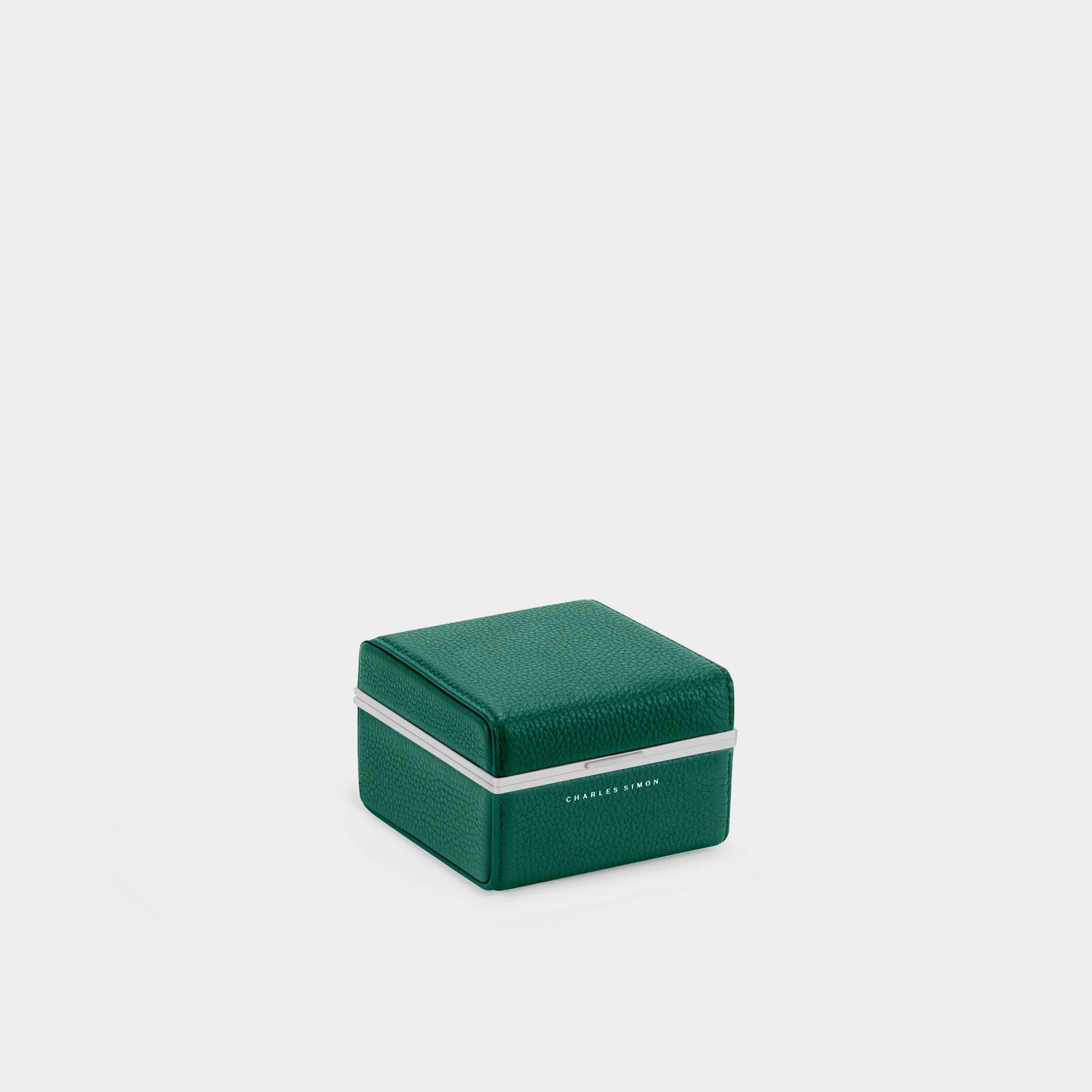 EATON 1 WATCH CASE - EMERALD / GREY