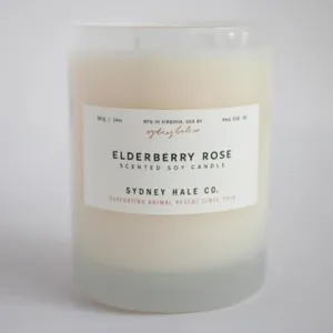 Elderberry Rose Candle