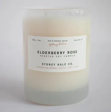 Elderberry Rose Candle