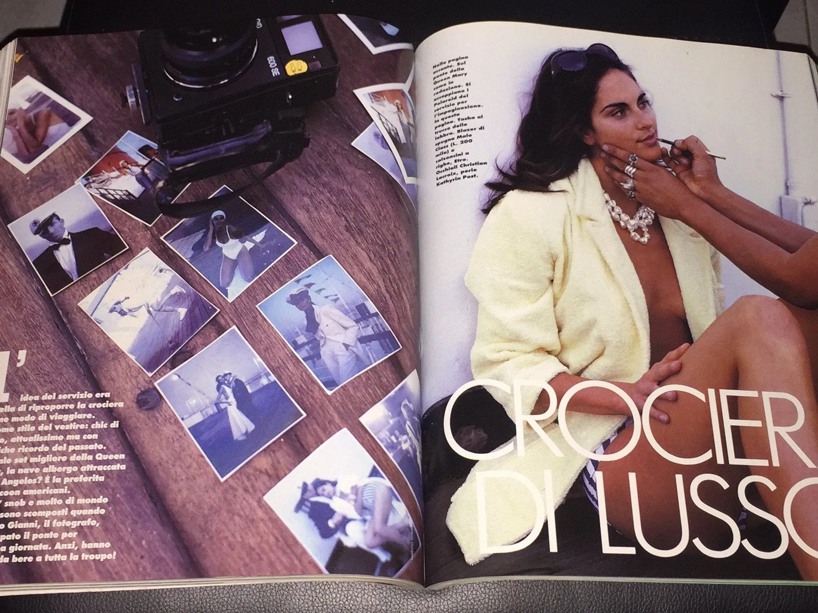 ELLE Magazine Italia March 1992 NIKI TAYLOR Marpessa AMBER SMITH Gail Elliott TASHA DE VASCONCELOS