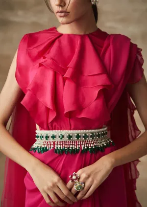 Emerald Bejwelled Belt