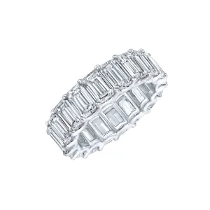 Emerald-Cut Diamond Eternity Band