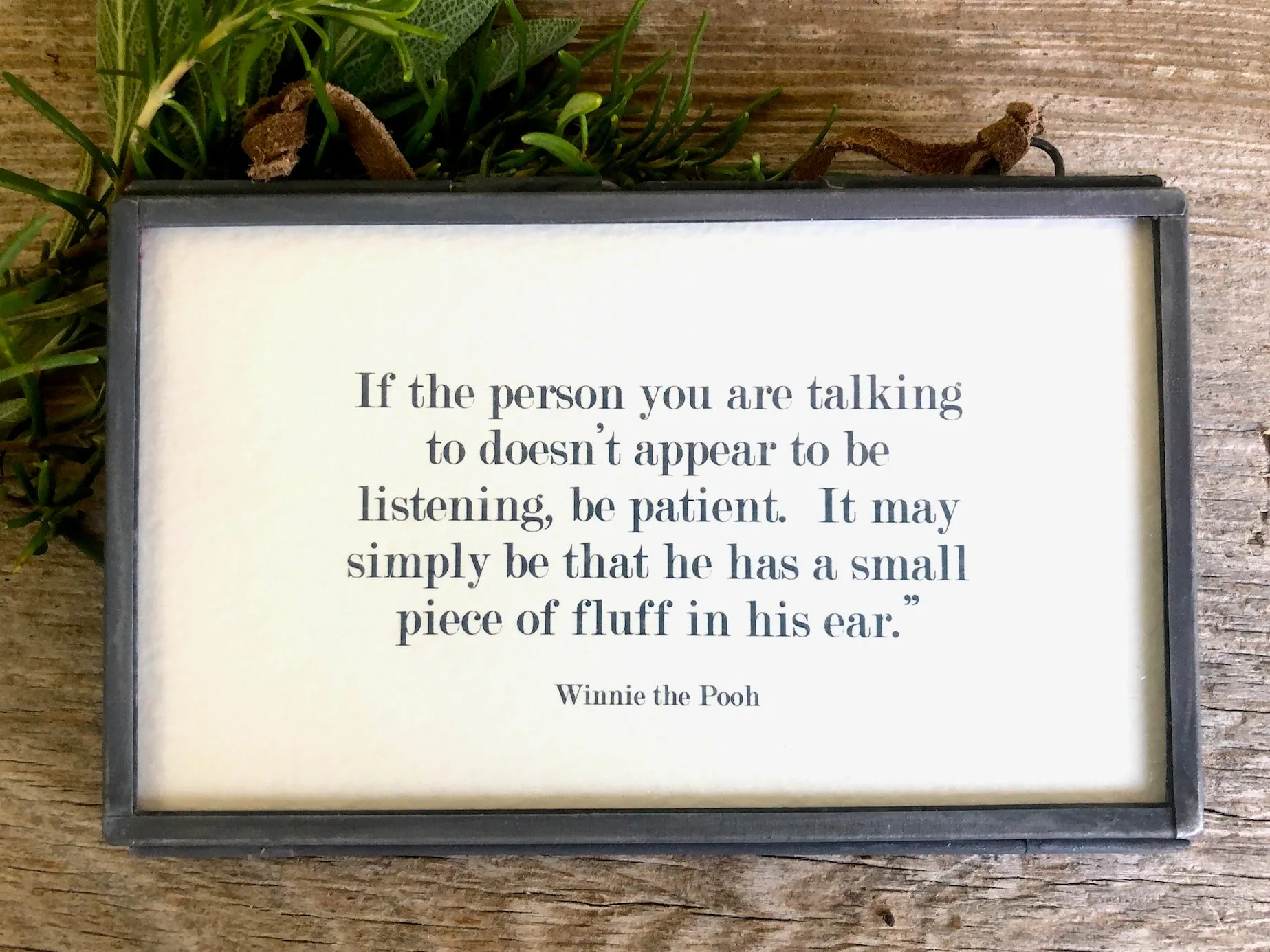 Framed Inspirational Quotes