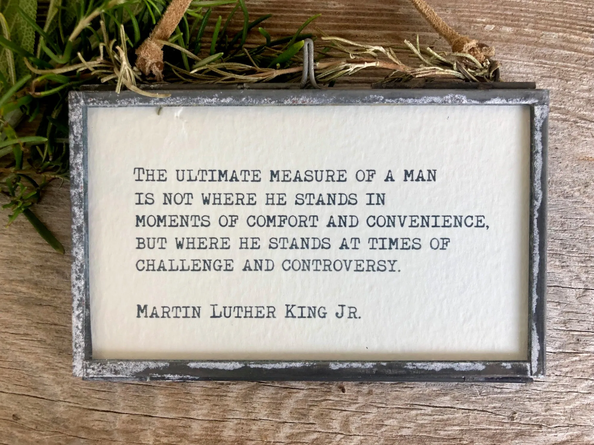 Framed Inspirational Quotes