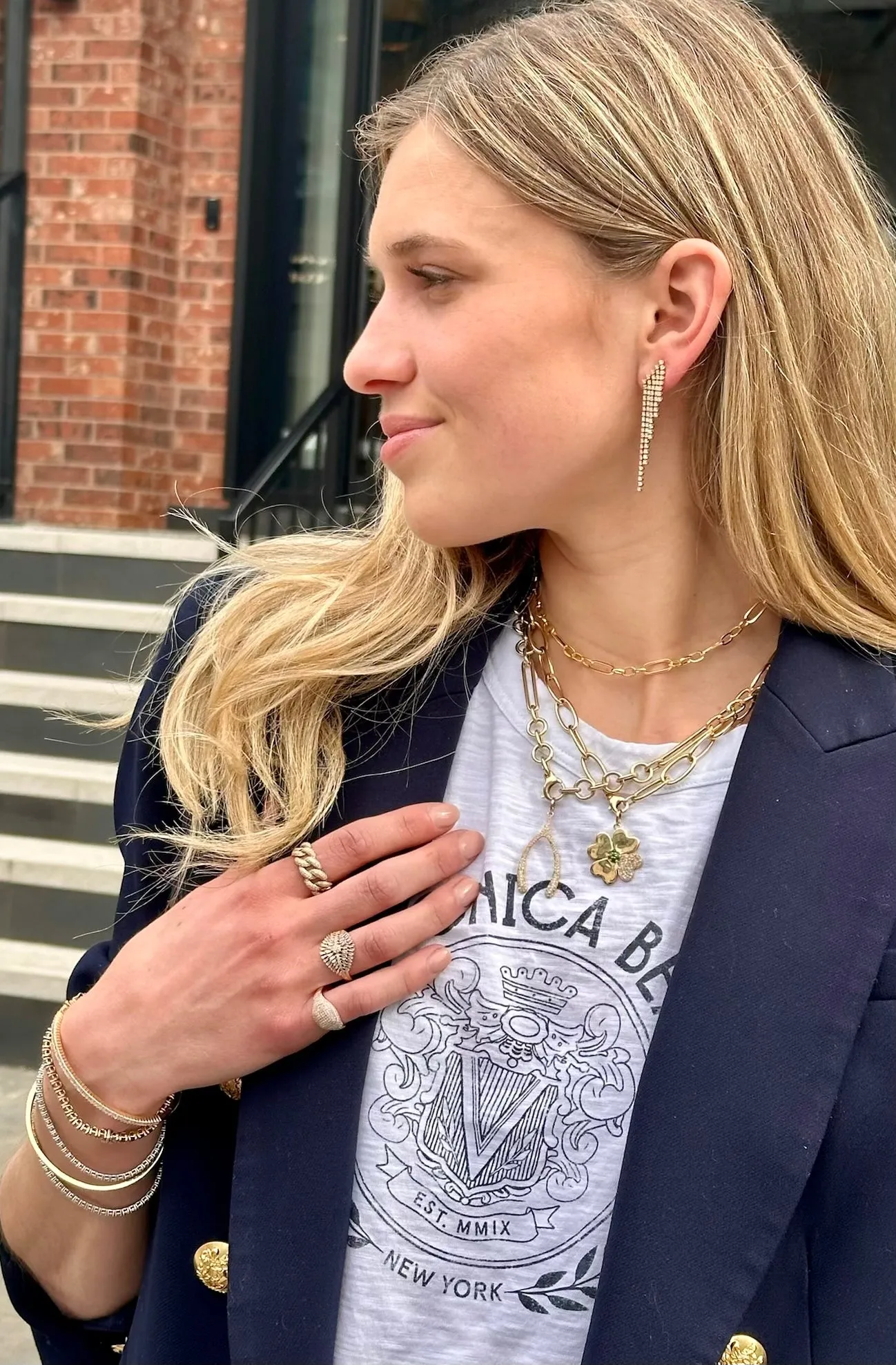 GAIA OVAL MULTI-LINK PAPERCLIP CHAIN
