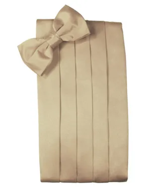 Golden Luxury Kids Satin Cummerbund
