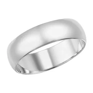 Goldman 4MM Wedding Band in Platinum
