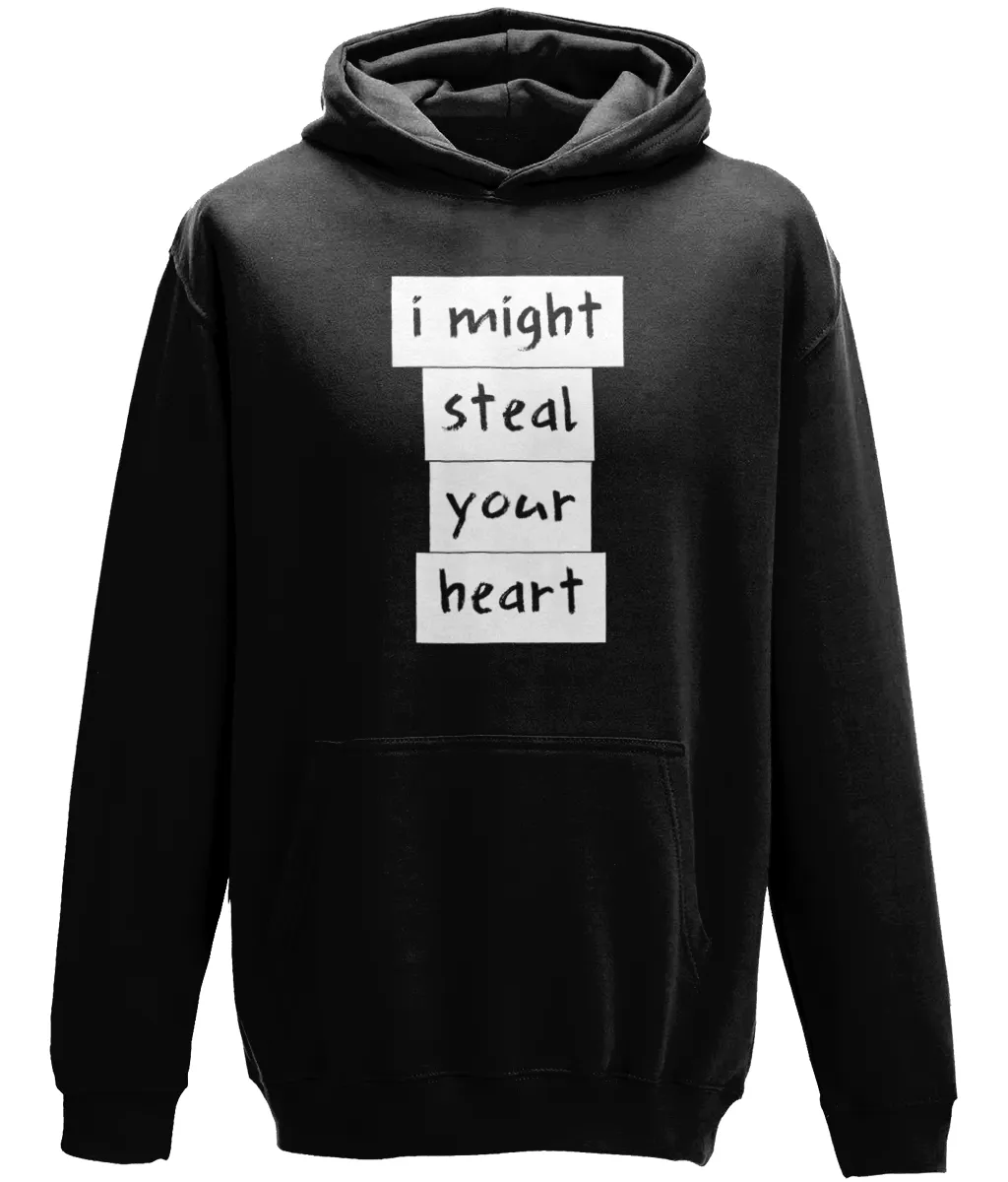 I might steal your heart Kids Hoodie