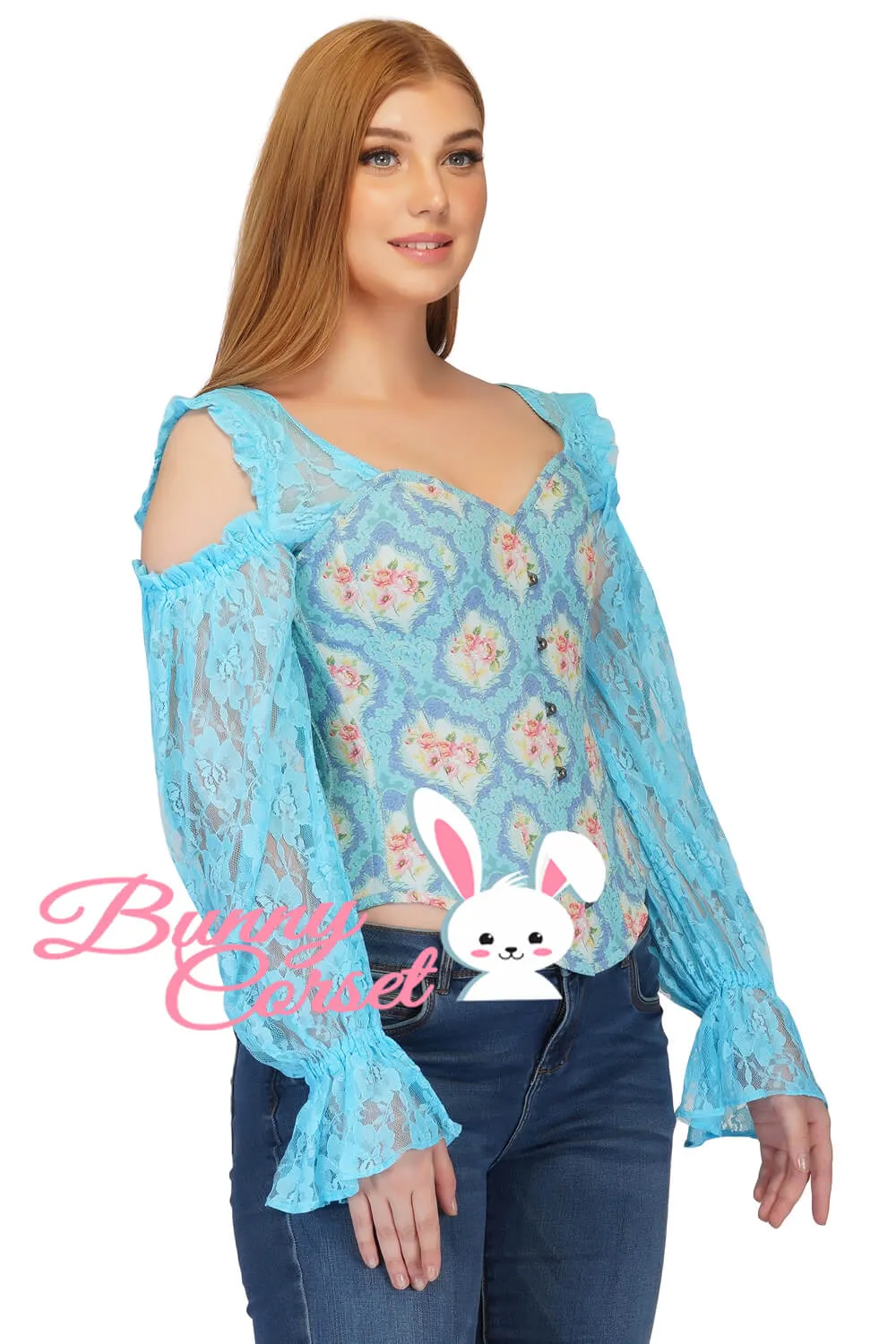 Karsyn Floral Print Corset