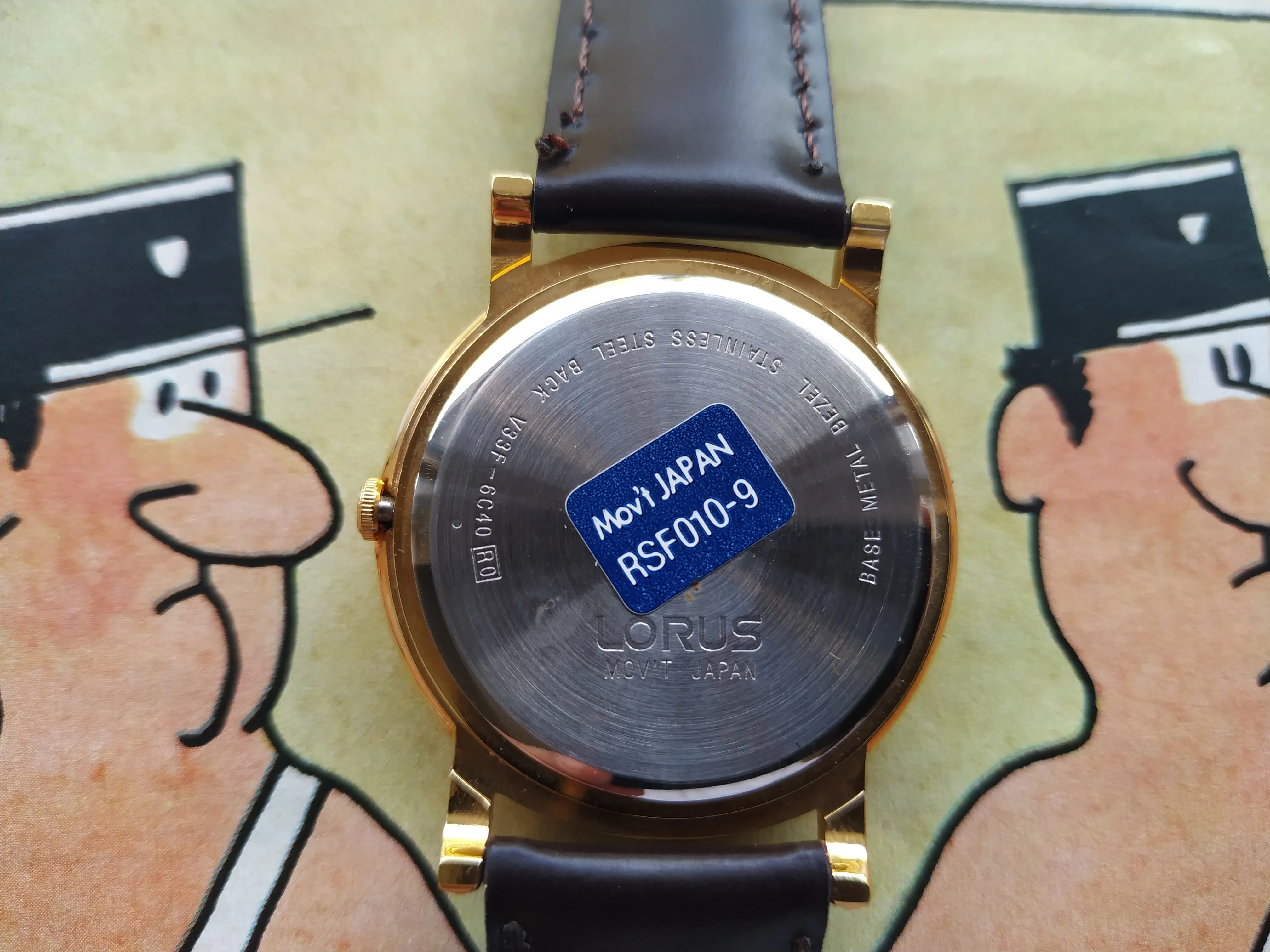 Lorus Disney Mickey Mouse Moonphase Wristwatch V33F-6C40 RO