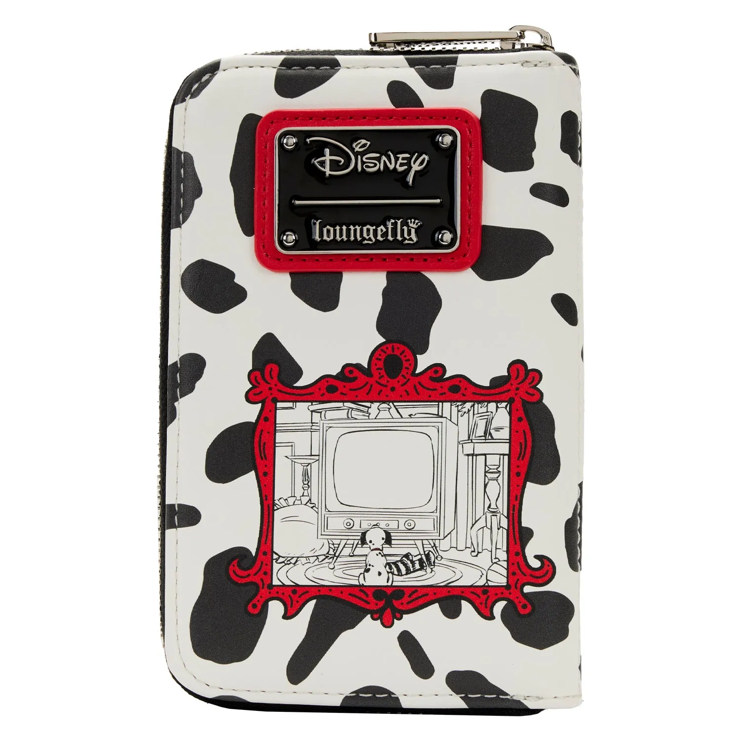 Loungefly Disney Classic Books 101 Dalmatians Book Zip Around Wallet