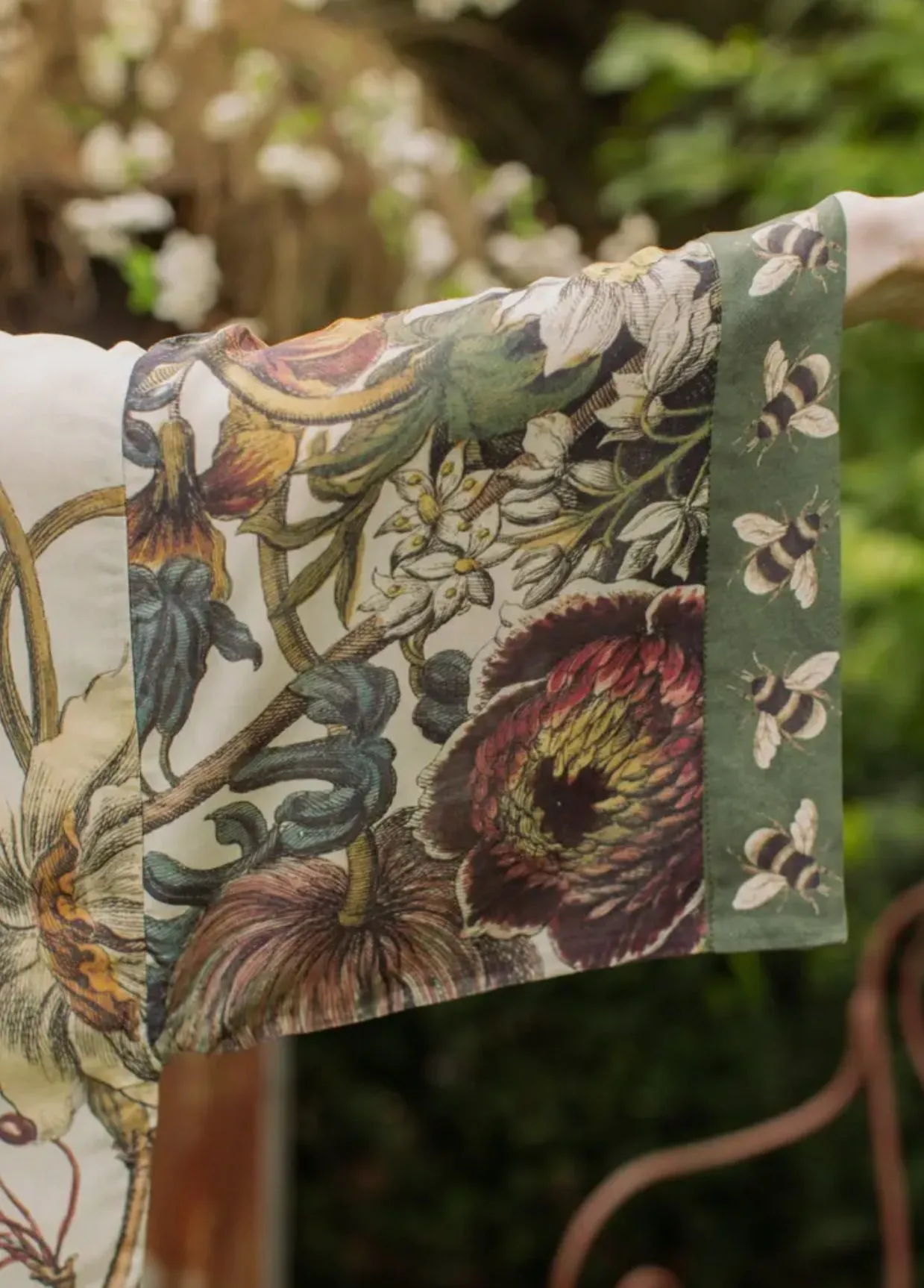 Love Grows Wild Floral Duster Bees