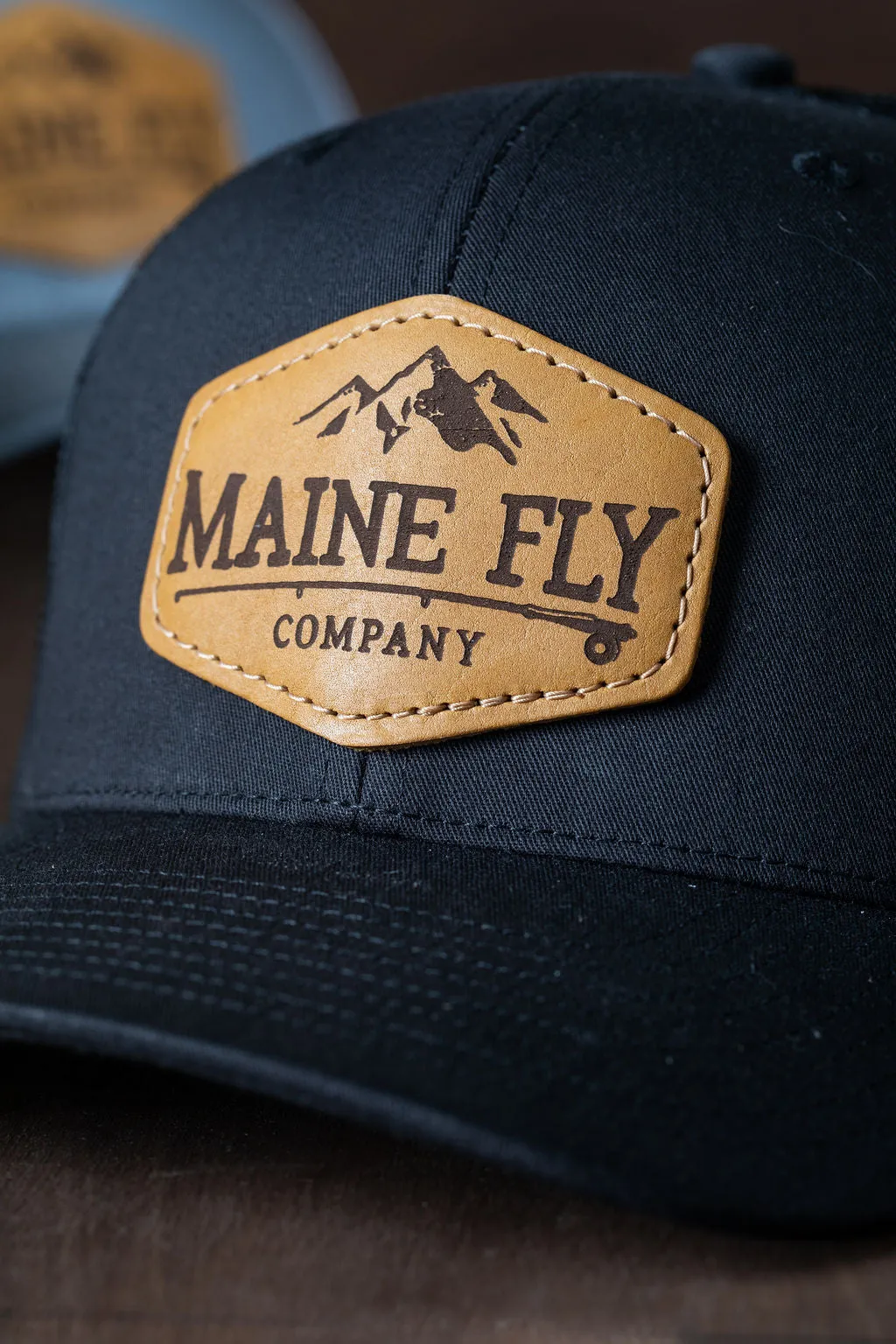 Maine Fly Co - Leather Patch Hat