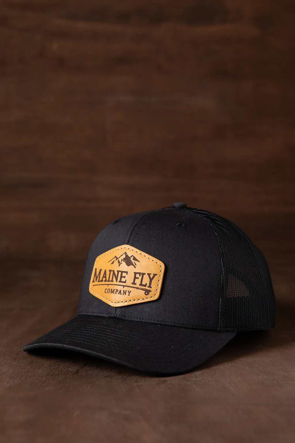 Maine Fly Co - Leather Patch Hat