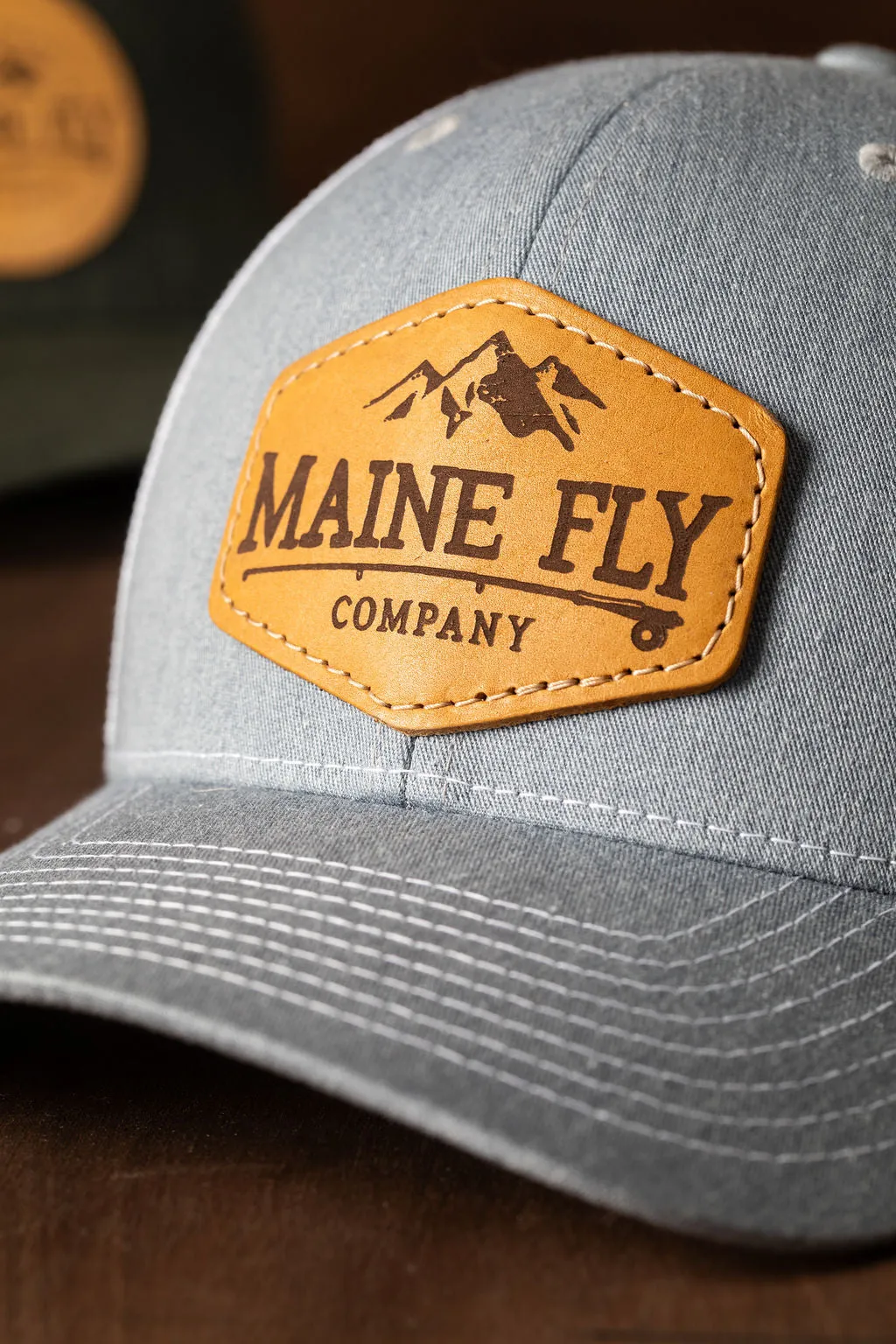 Maine Fly Co - Leather Patch Hat
