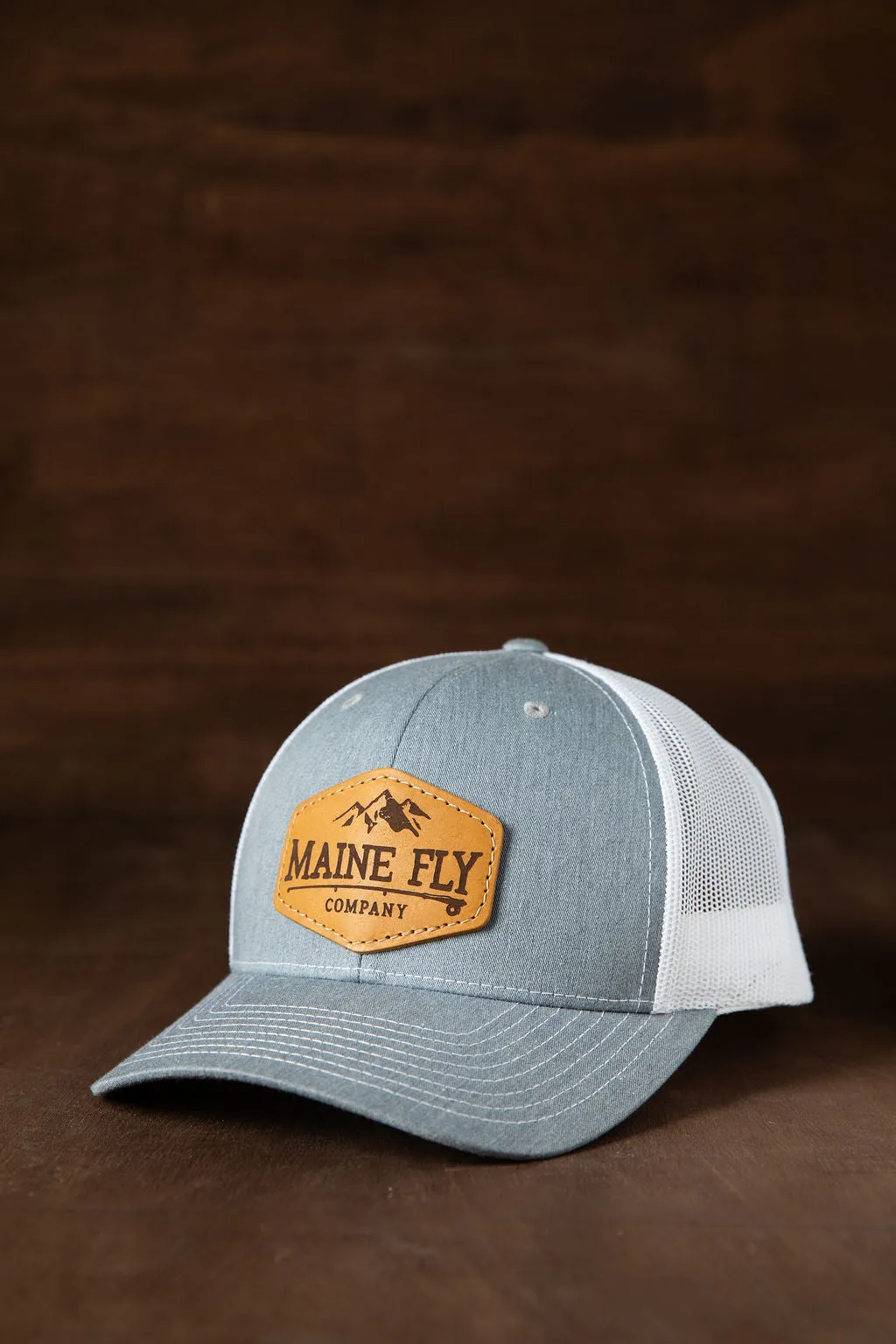 Maine Fly Co - Leather Patch Hat