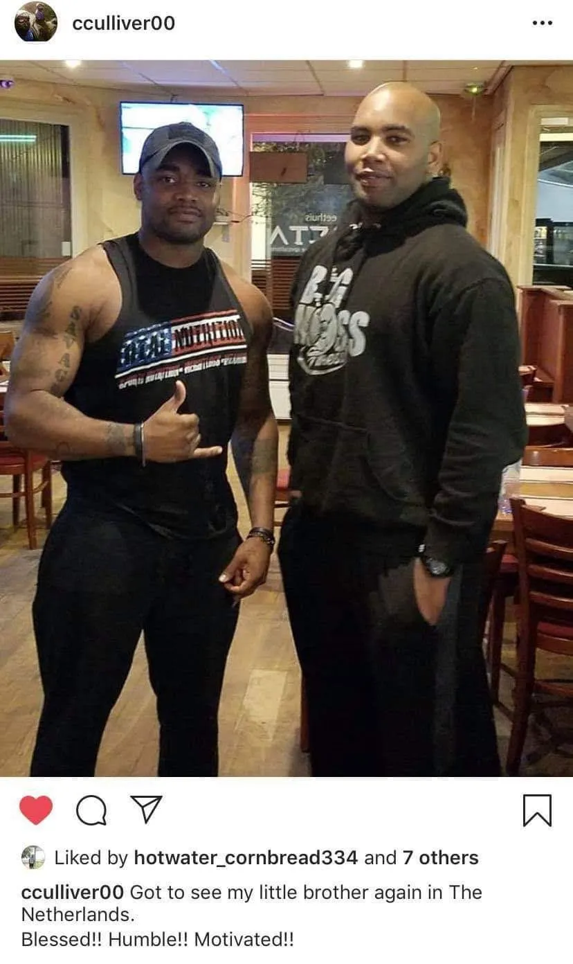 Men Big Moss Fitness x L.A.W Hoodie