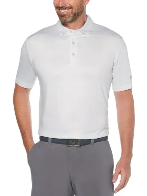 Mens Printed Gingham Polo