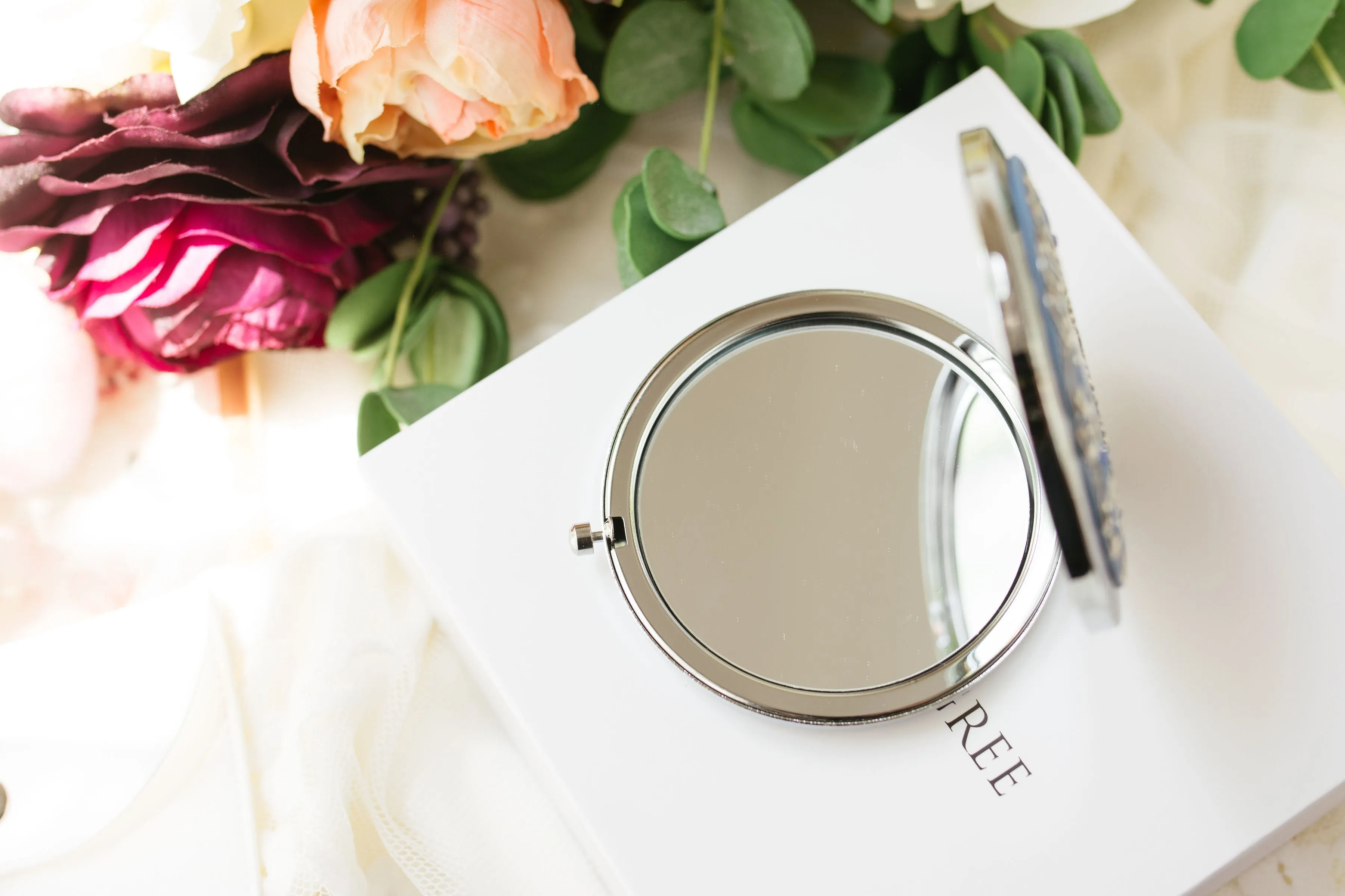 Mother and Son Compact Mirror