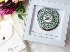 Mother and Son Compact Mirror