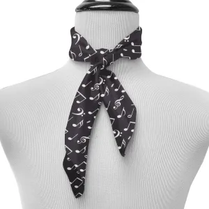 Music Notes - Silk Neckerchief