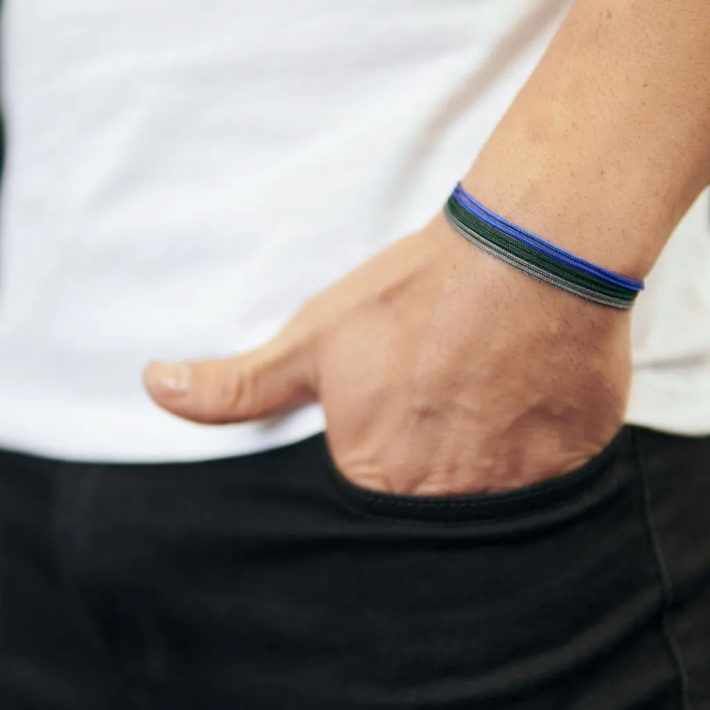 Nautical Nylon Cord Bracelet - Surfer's Essential