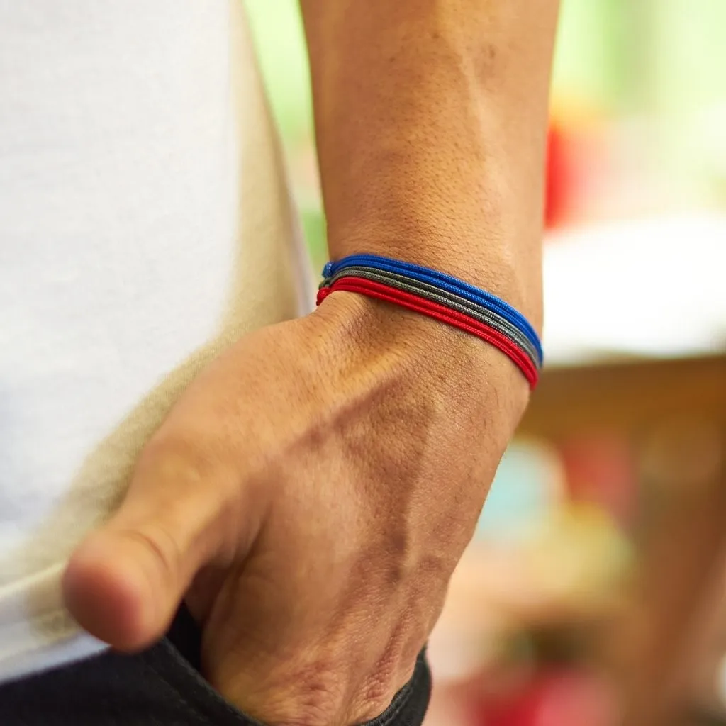 Nautical Nylon Cord Bracelet - Surfer's Essential