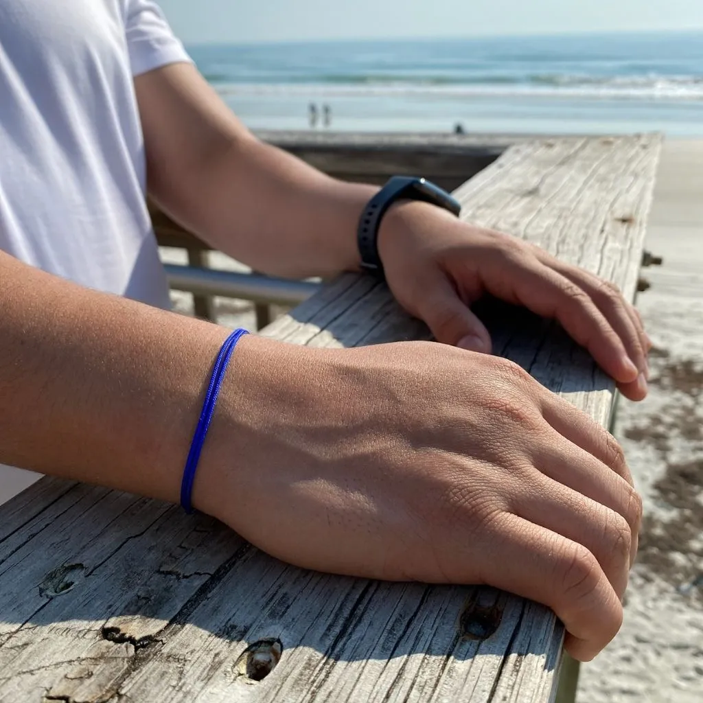 Nautical Nylon Cord Bracelet - Surfer's Essential