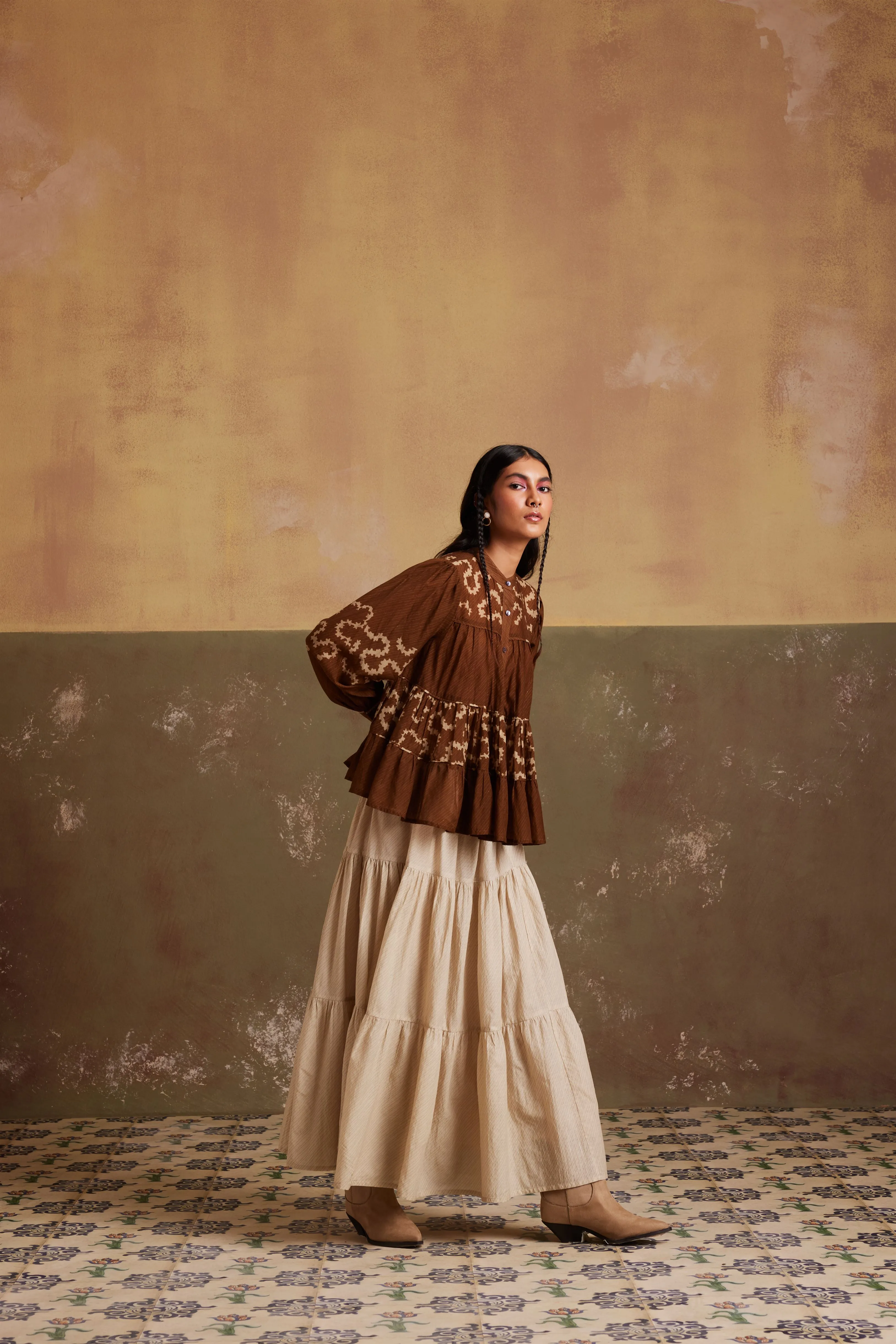 New Season Summer Fall 24-Top Tier Cotton Tan Spiral-SS24-TRT-TANS-Fashion Edit Cord Studio