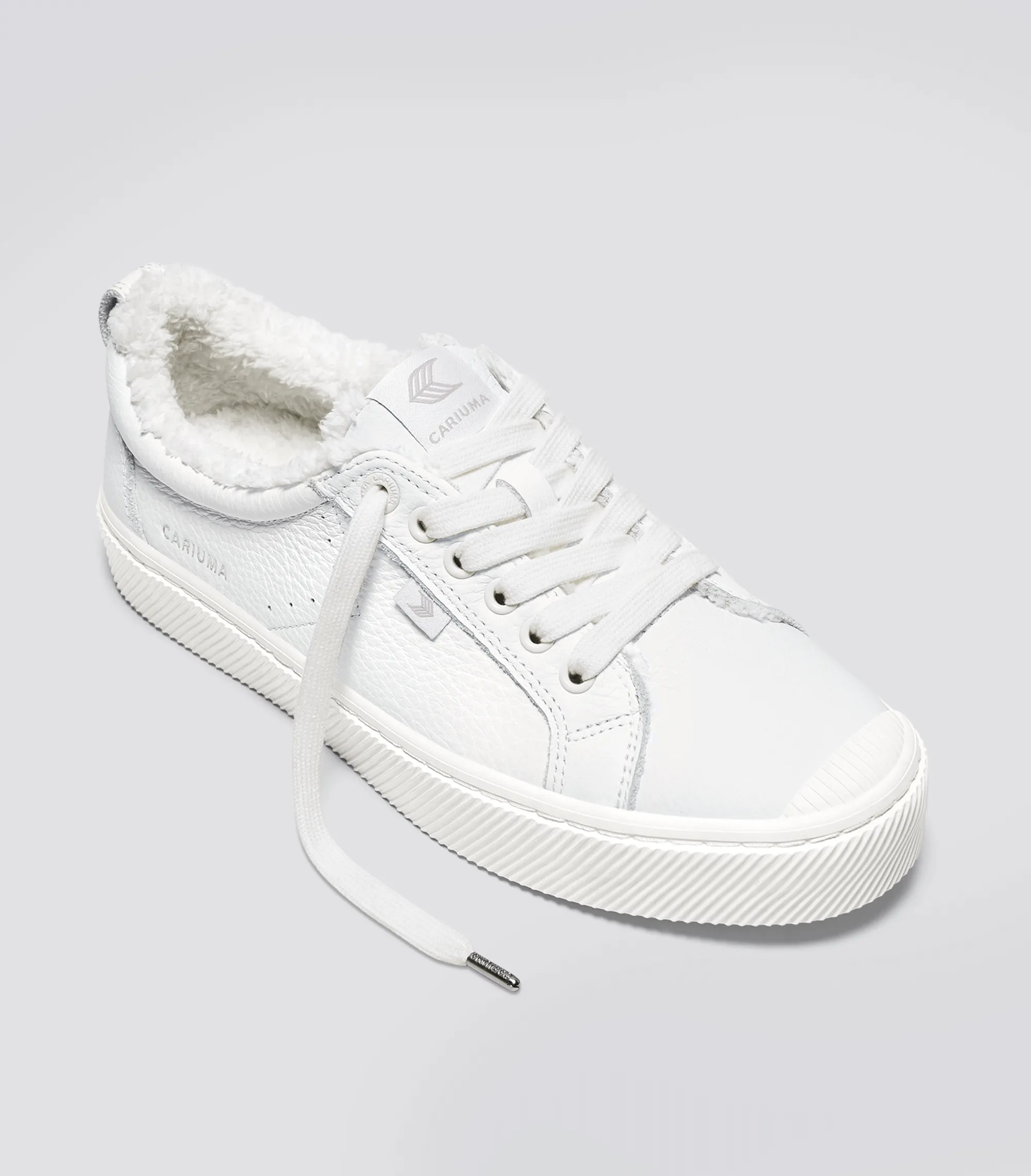 OCA Therma Low White Premium Leather Sneaker Women