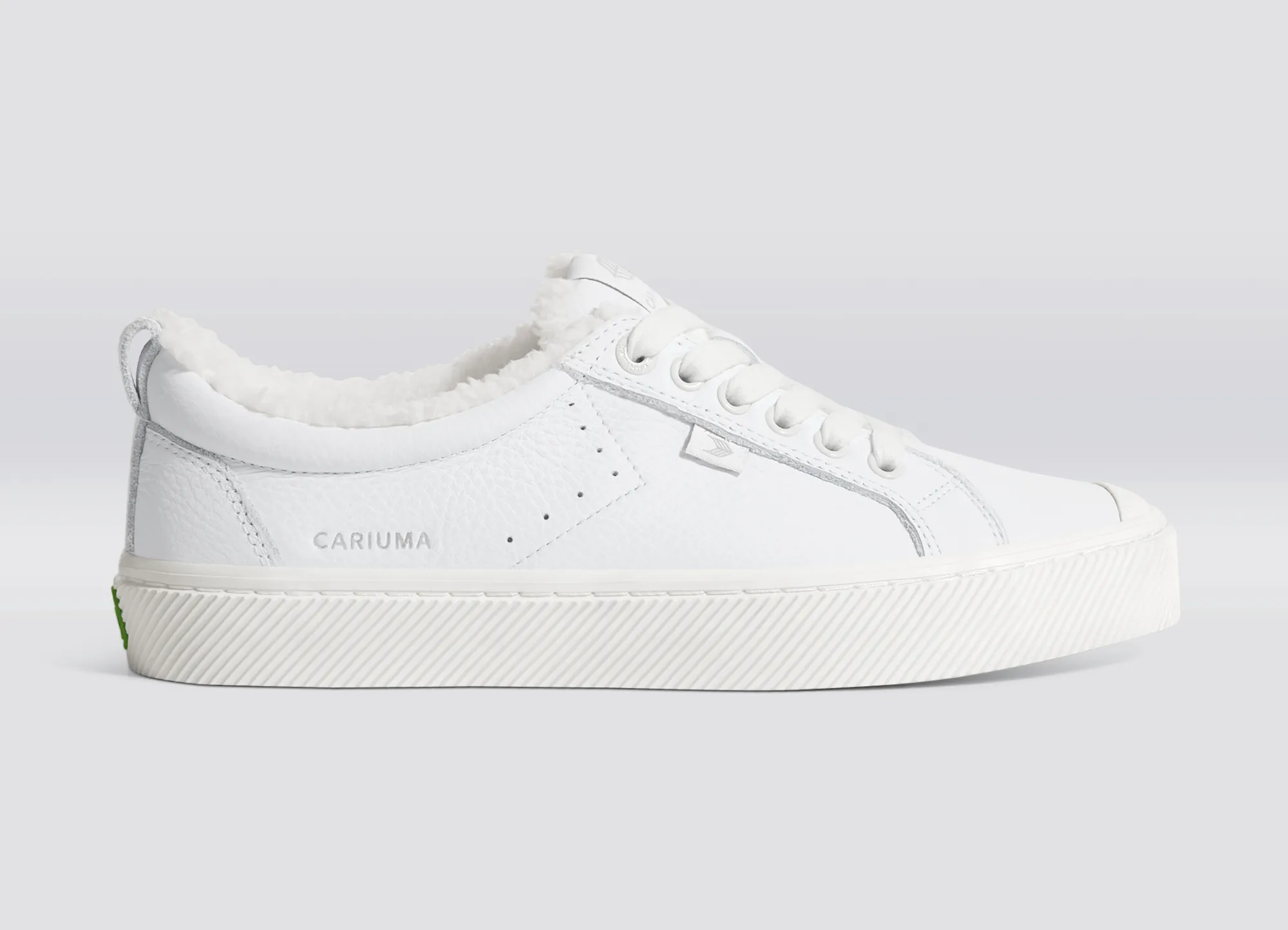OCA Therma Low White Premium Leather Sneaker Women