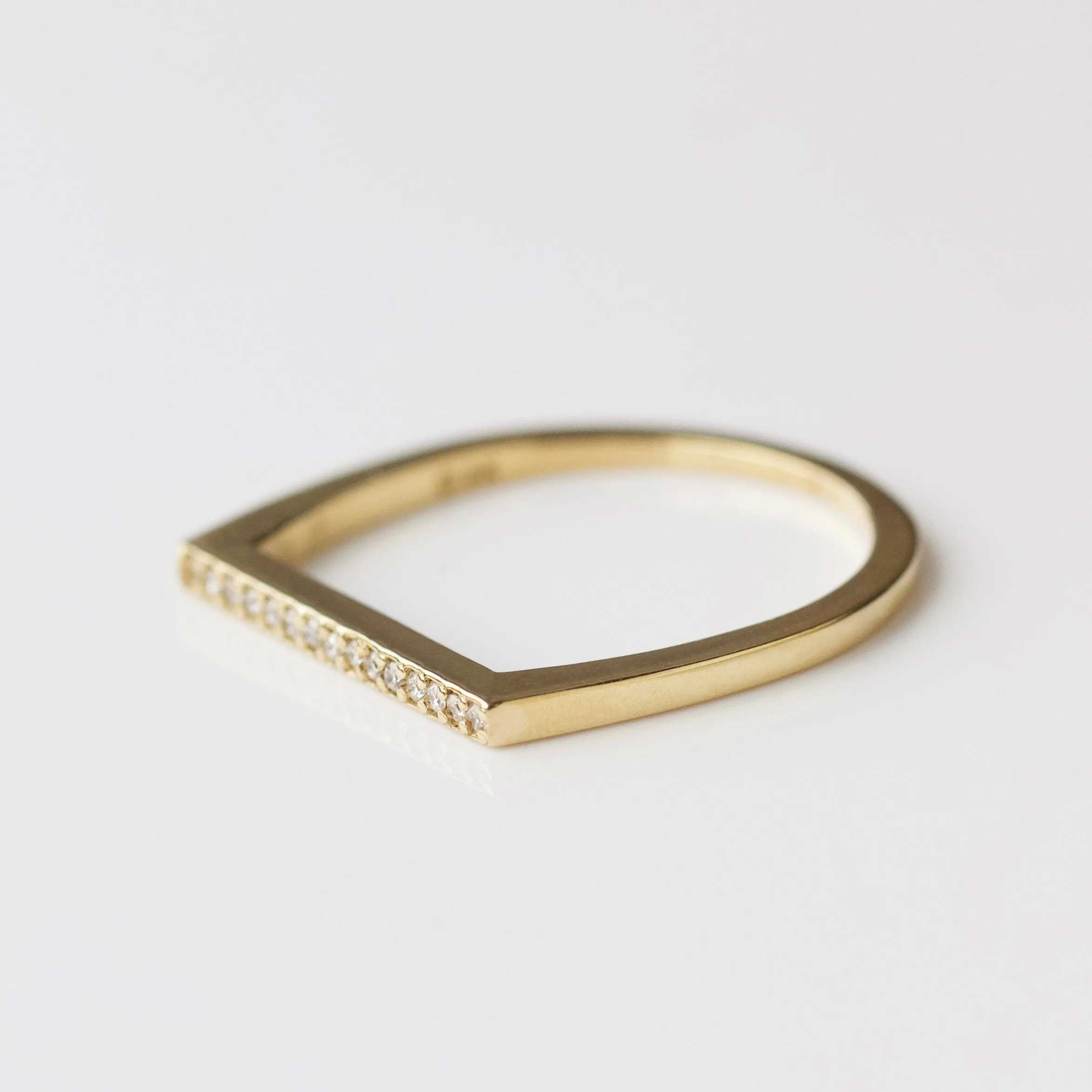Odette Diamond Bar Ring