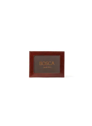 OLD LEATHER WEEKEND WALLET - DARK BROWN