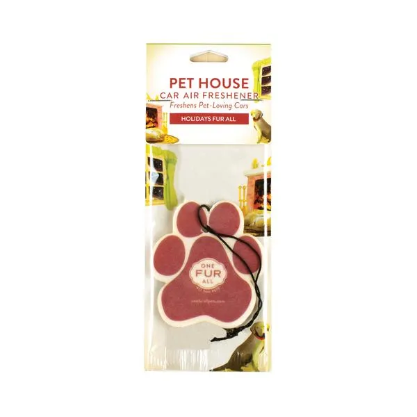 One Fur All Pet House Car Air Fresheners Holidays Fur All