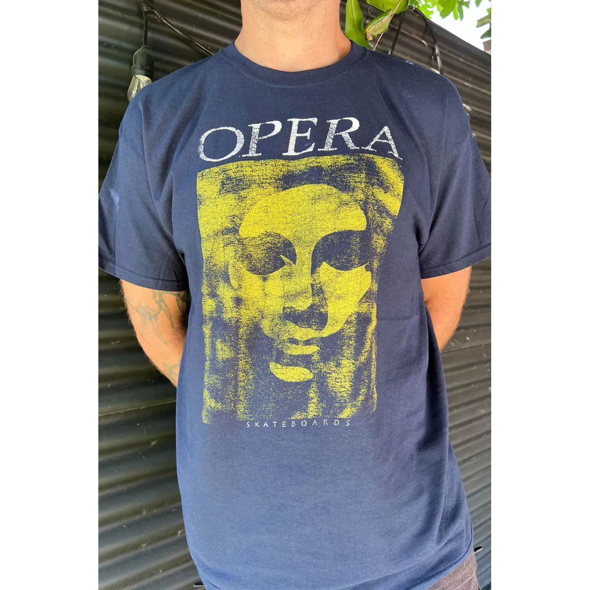 Opera - Mask Vintage Tee Navy