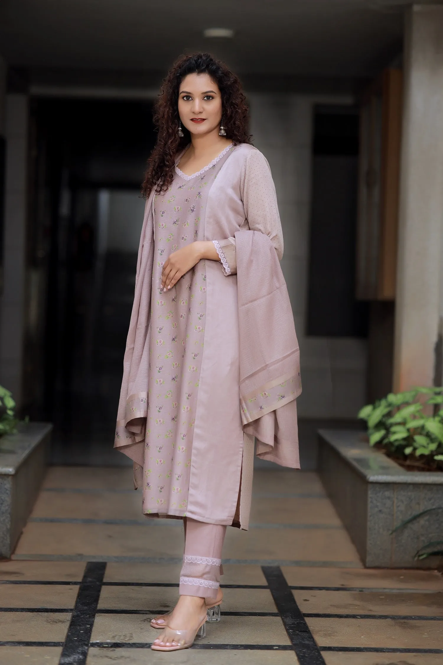 OPERA MAUVE KURTA