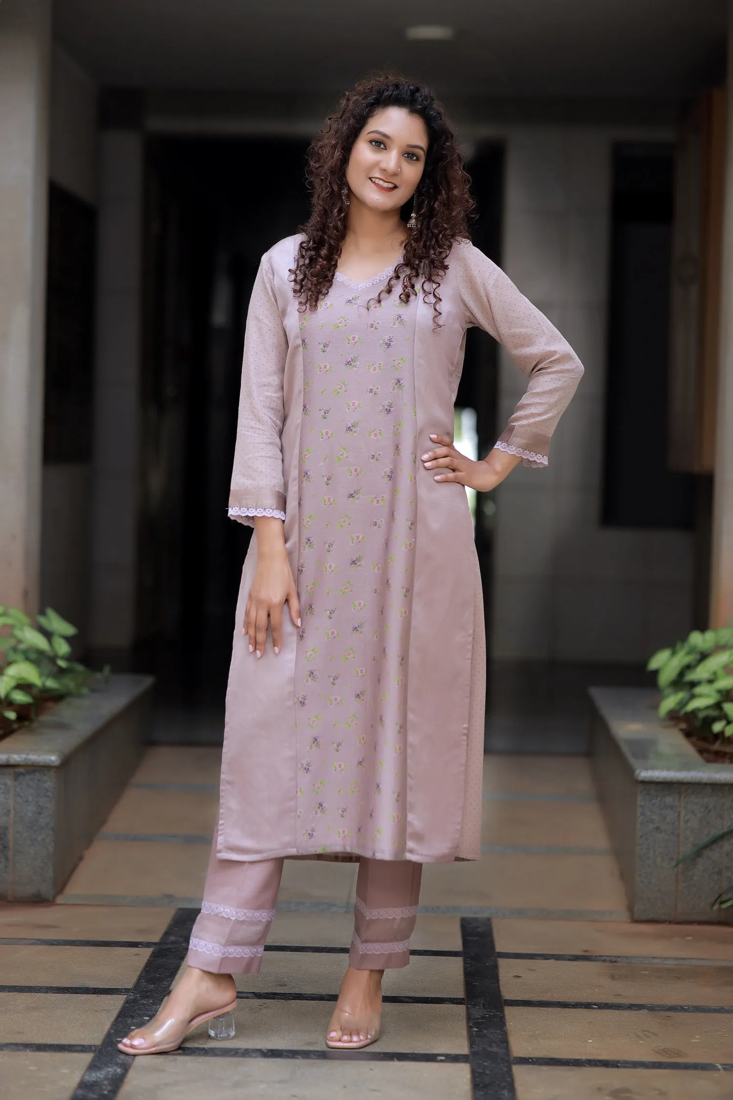 OPERA MAUVE KURTA