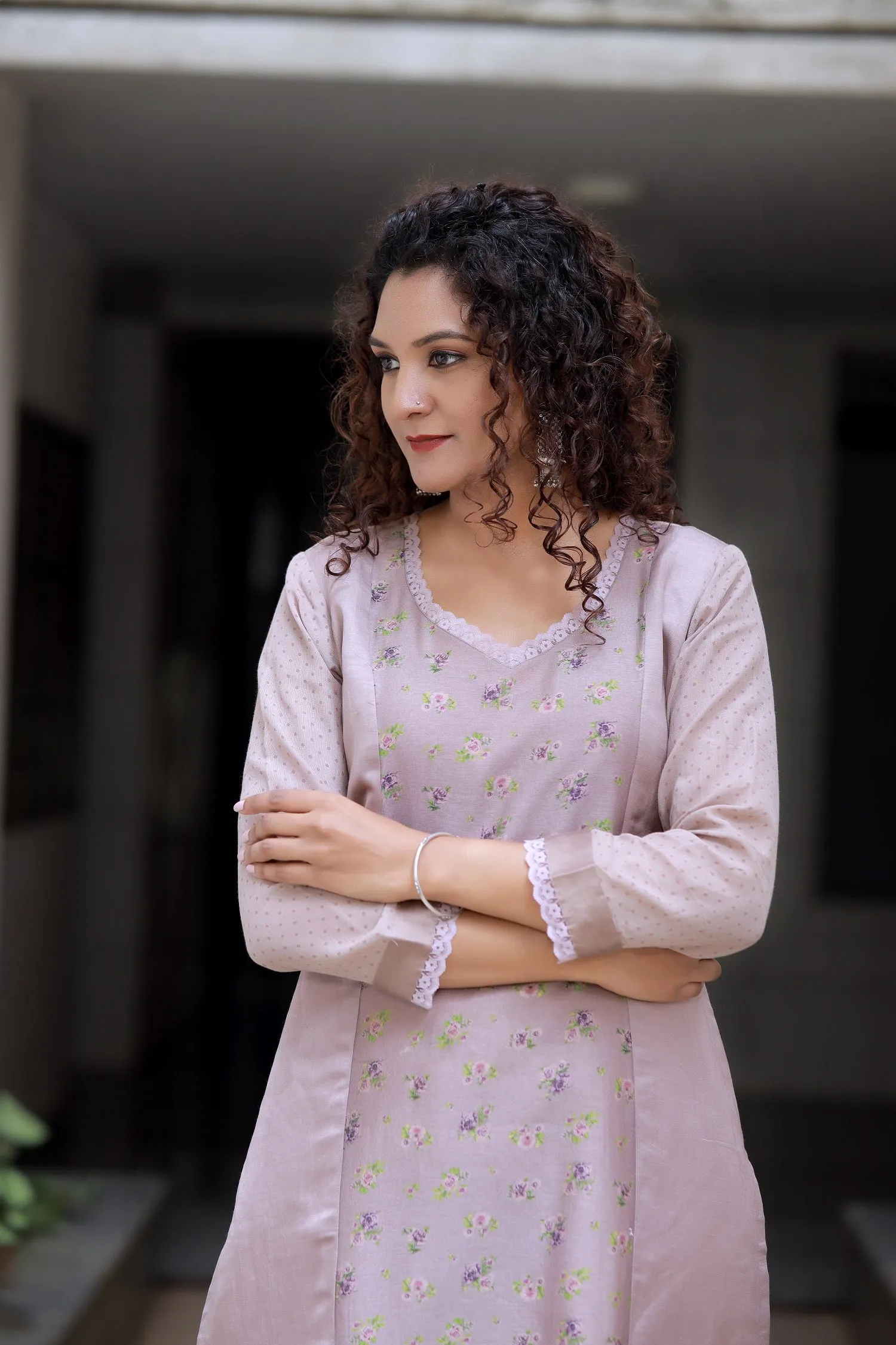 OPERA MAUVE KURTA