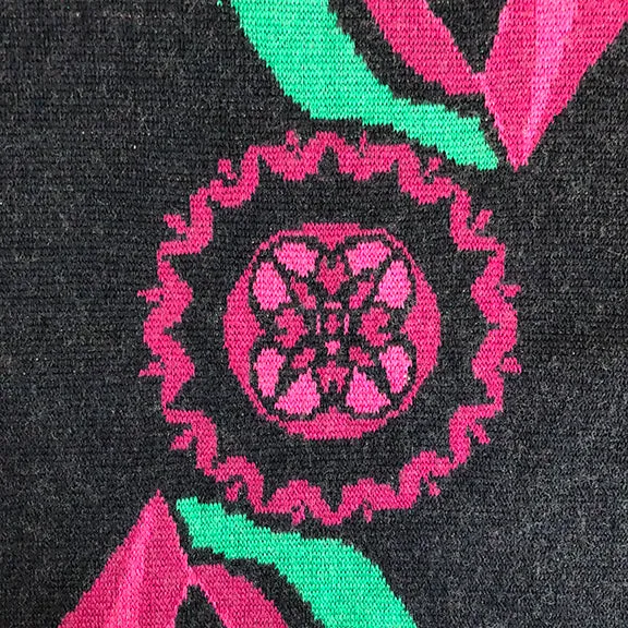 ORCHID DIAMOND WRAP IN MIDNIGHT FUCHSIA