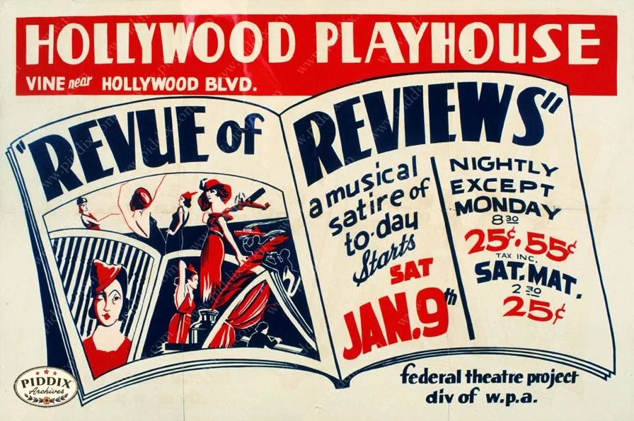 PDXC11343 -- Vintage Movie and Theatre Posters