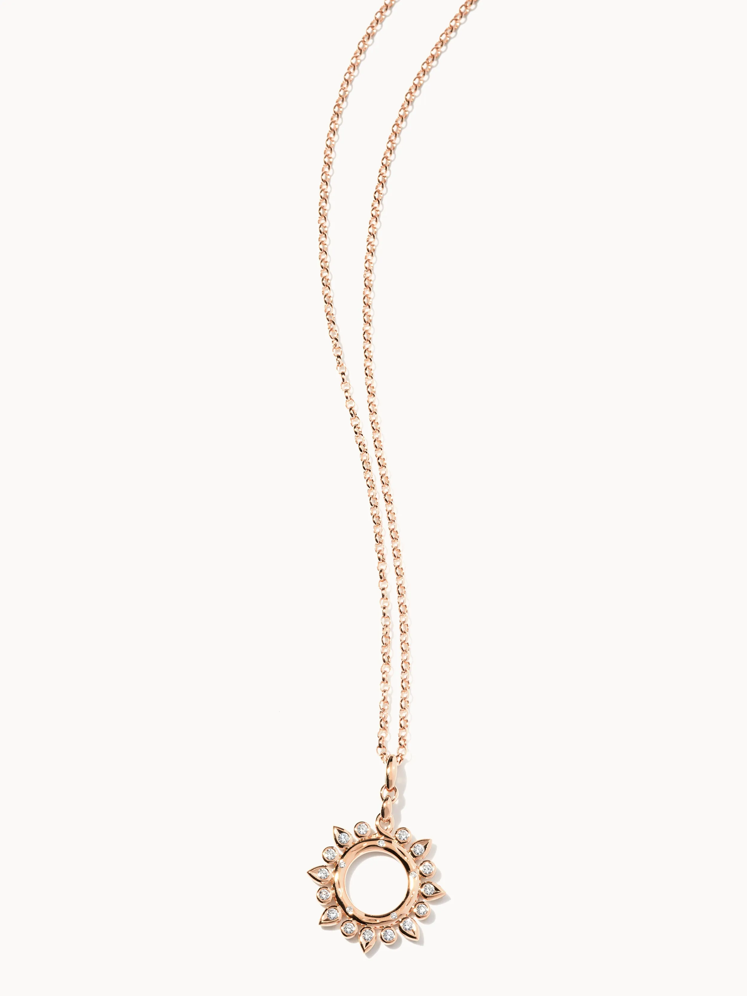 Pendant GYPSY 'Classic' Sun with Diamonds