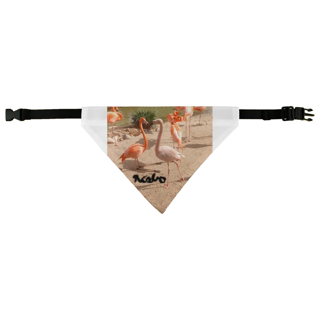 Pet Bandana - Flamingo Friends Collection