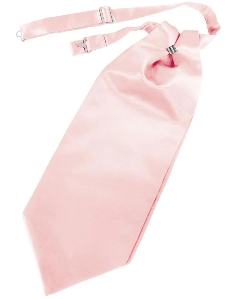 Pink Luxury Satin Cravat