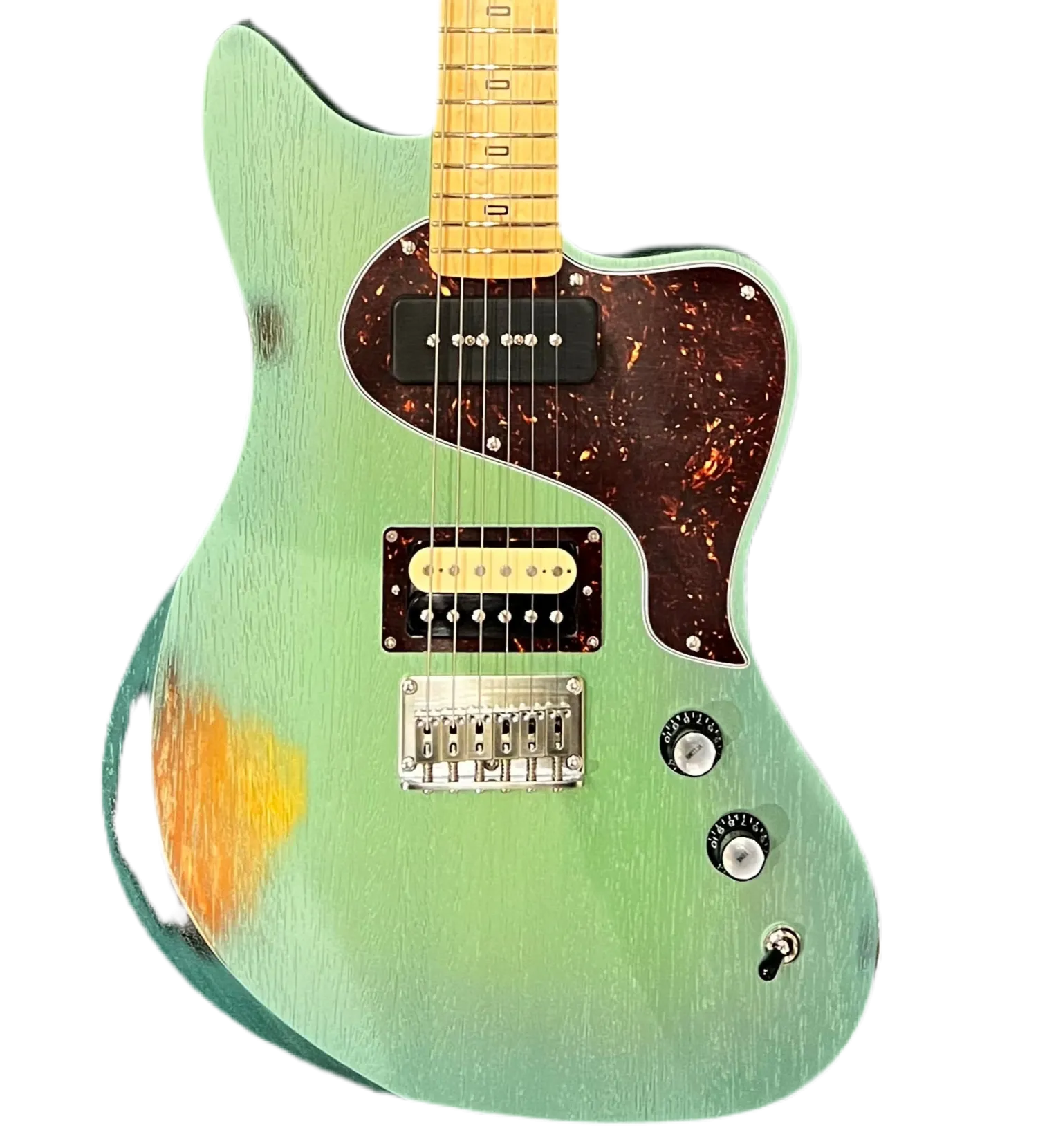 PJD Guitars: St John Standard - Jade Ocean Metallic w/ Spray Over